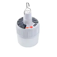 GENERICO - Foco LED Innovador y Recargable para Acampar LED con CONTROL REMOTO