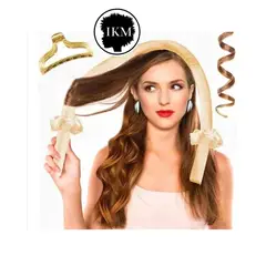 GENERICO - Set Rizador de Cabello Ondas nocturnas sin calor en Beige