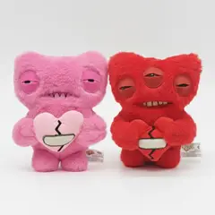 GENERICO - Peluche Fuggler Monster san Valentín 20cm pack 2 und