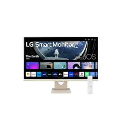 LG - Monitor Inteligente 27 Pulgadas My View Pantalla Smart Full Hd Ips Con Sistema Webos Thinq Home Airplay2 Bluetooth