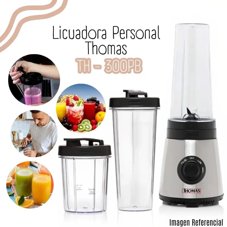 Licuadora Personal Blender Thomas TH-300PB