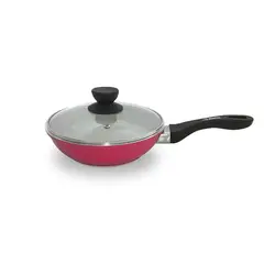 RECORD - Sartén Cerámica con tapa de vidrio N°26