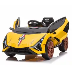 OEM - Carro Eléctrico Deportivo Amarillo Estilo Lamborguini Huracán Sterrato12V 380-2 Motor Con Control