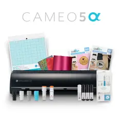 SILHOUETTE - Combo Cameo 5 Alpha Negro Mate Cuchillas y Accesorios