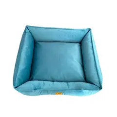 PET MOOD - Cama para Mascotas Antialérgica T-XL Turquesa