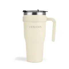 TENAYA - Vaso tomatodo 1200ml acero GLACIER - Beige