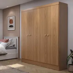 PAZART MUEBLES - ROPERO 4 PUERTAS BATIENTES BILBAO ROUBLE