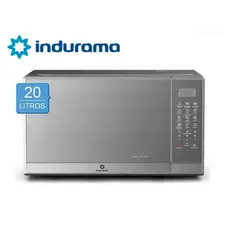 INDURAMA - Horno Microonda Cromado 32 LITROS