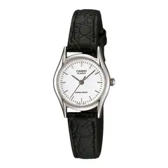 CASIO - Reloj LTP-1094E-7A Mujer Cuero Negro