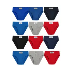 GENERICO - Set x12 Truzas Americano para Hombre Algodón Premium Colores Surtidos