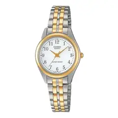CASIO - Reloj LTP-1129G-7B Mujer Acero Plateado