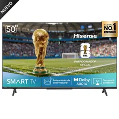 HISENSE - Televisor 50" Full HD Smart TV 50A4NV 2025