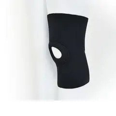 GENERICO - Rodillera con abertura Optimus negro Talla XL