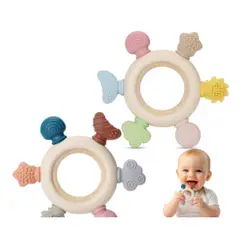 GENERICO - MORDEDOR DE BEBÉ MULTICOLOR