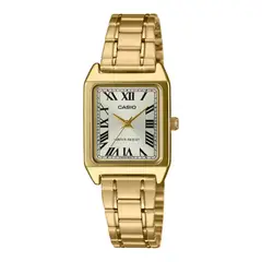 CASIO - Reloj LTP-V007G-9B Mujer Acero Dorado