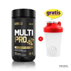 LEVEL PRO - MULTIVITAMÍNICO MULTI-PRO DE 90 CÁPSULAS
