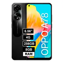 OPPO - Smartphone A78 256GB 8GB RAM Negro
