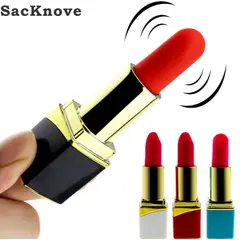 GENERICO - Labial vibrador de cartera discreto con 9 velocidades recargable USB