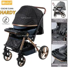 EBABY - Coche de paseo Extra Acolchado Hardy Azul