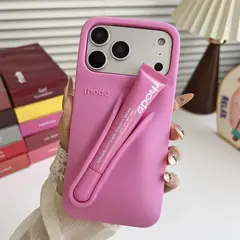 RHODE - Funda de Silicona Rosa para brillo de labios en iPhone 17 Pro Max