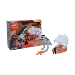 ANIMAL PLANET - Crystal Fire Skull Dino con Luz y Sonido