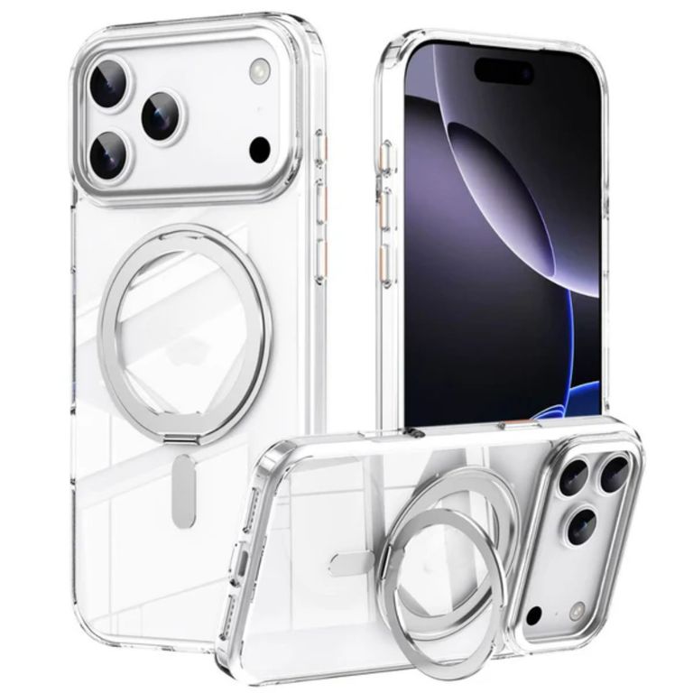 Funda magnética 360° Magsafe Transparente para iPhone 17 Pro MAX