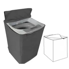 NACIONAL - Funda para Lavadora Impermeable 10.5 - 15Kg Gris