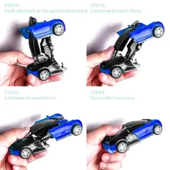GENERICO - Mini Robot-Auto Metamorphosis Regalo Navidad Genieka