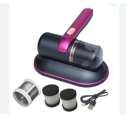 ASPIRADORA REMOVEDOR DE ACAROS CON LUZ UV CARGADOR USB