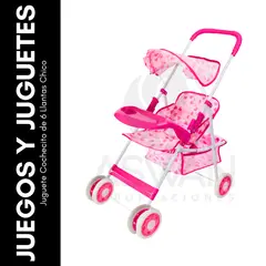 GENERICO - Juguete Cochecito de 6 Llantas Chico