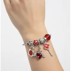 GENERICO - Pulsera ajustable estilo pandora