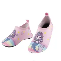 GENERICO - Zapatos de Agua Niños Estampado Sirena Tallas Europeas 24-25