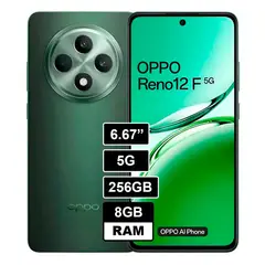 OPPO - Celular RENO 12F 5G 8GB RAM 256GB Verde