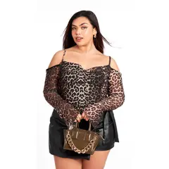 MISS LADY - Top Mujer Dayana Negro