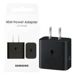 SAMSUNG - Cargador 45w Super Fast Charge para A56 S24 Ultra S25 ultra S25fe