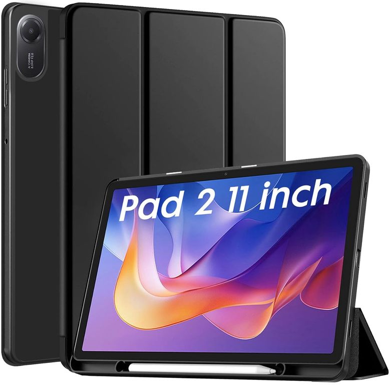 Funda Smart Case Portapencil Para Redmi Pad 2 11" - NEGRO
