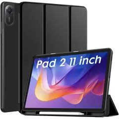 GENERICO - Funda Smart Case Portapencil Para Redmi Pad 2 11" - NEGRO