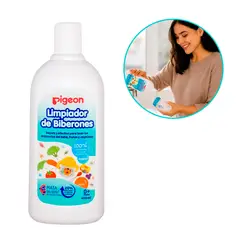 BUYPAL - Limpiador de Biberones 450ml Pigeon Seguro y Eficaz