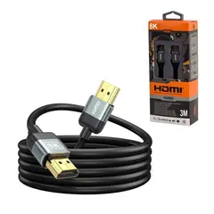 GENERICO - Cable HDMI a HDMI 3m Kumo UHD 21V 8K4K