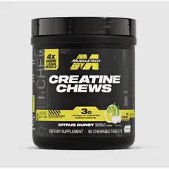 Muscletech - Creatine Chews 90 Tabletas masticables