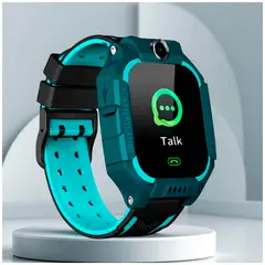 GENERICO - Smart Watch Niños Con Chip Llamadas Rastreo Y Cámara turquesa