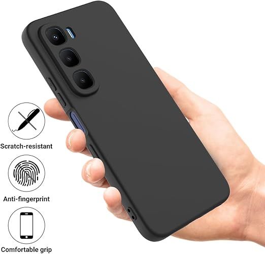 CASE SILICONA Infinix Hot 60 Pro Plus negro