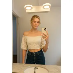 AMA OUTFITTERS - TOP RUMBERO DE ENCAJE