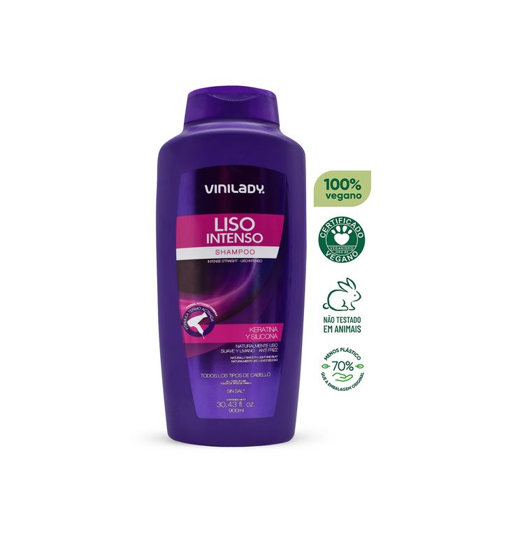 SHAMPOO LISO INTENSO - 900 ml