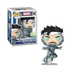 FUNKO - Superior Iron Man Pop 1568 Limitado 5000 Pzs