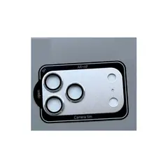 GENERICO - Protector de Cámara para IPH 17 pro AR + AF PLATEADO Metal completo