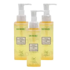 GENERICO - PACK 3 LIMPIADOR EN ACEITE OLIVA Y JOJOBA 135ML DR RASHEL