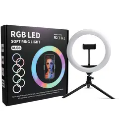 GENERICO - Aro de Luz LED RGB suave MJ36