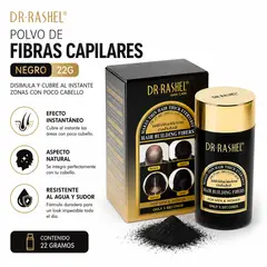 GENERICO - POLVO DE FIBRAS CAPILARES NEGRO 22G DR RASHEL