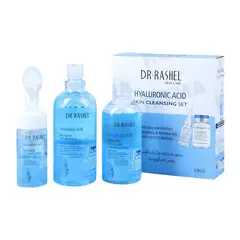 GENERICO - SET LIMPIEZA FACIAL ÁCIDO HIALURÓNICO DR RASHEL